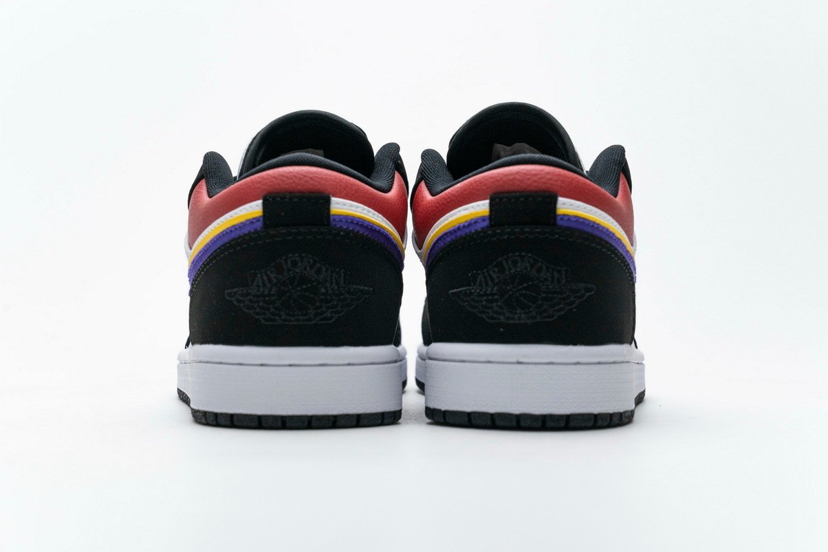 PKstockx Air Jordan 1 Low Lakers Top 3 CJ9216-051 - Image 4