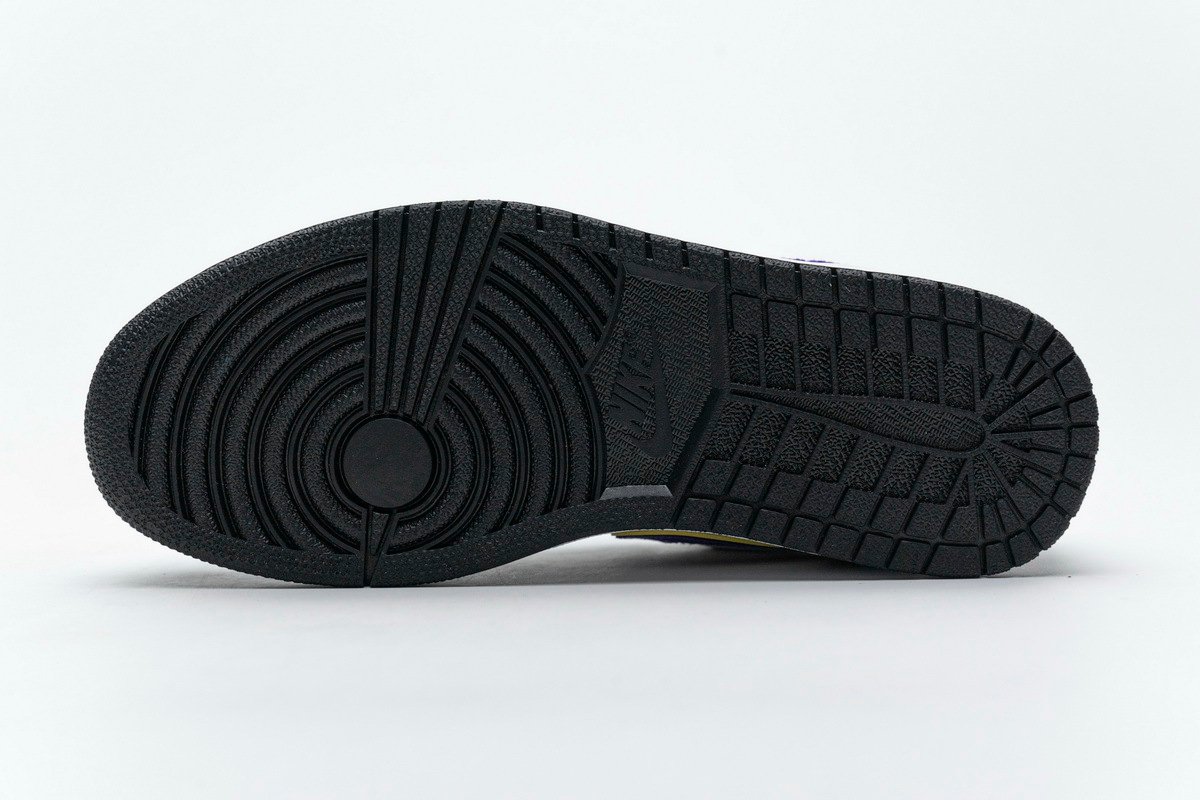 PKstockx Air Jordan 1 Low Lakers Top 3 CJ9216-051 - Image 5