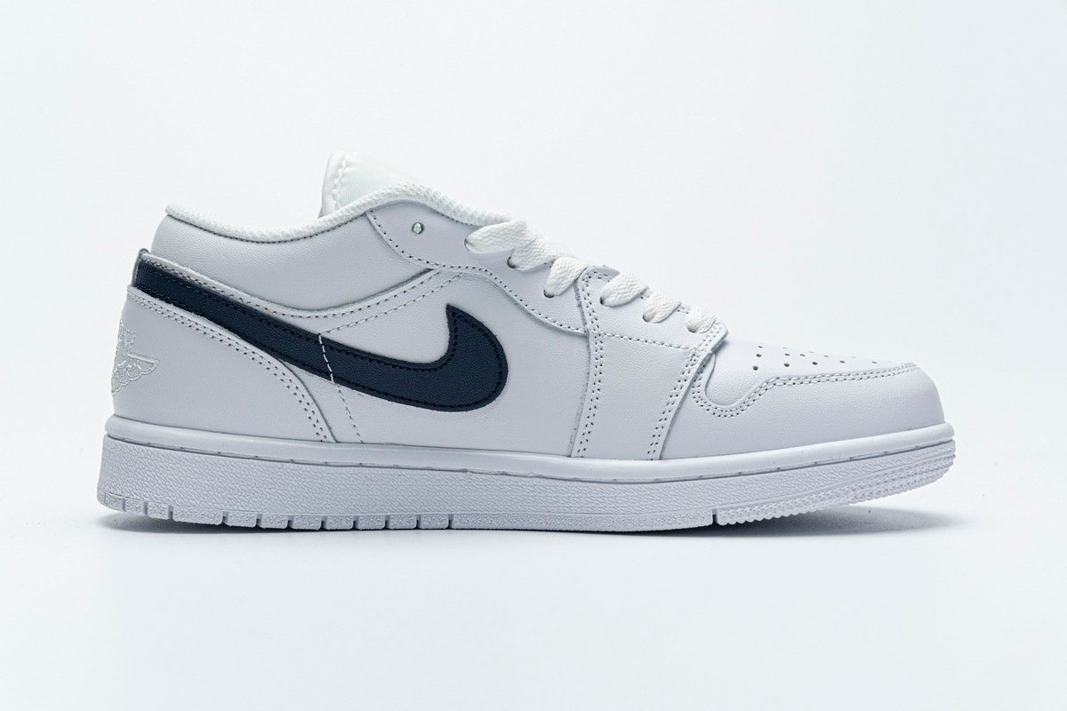 PKstockx Air Jordan 1 Low White Obsidian 553558-114 - Image 2