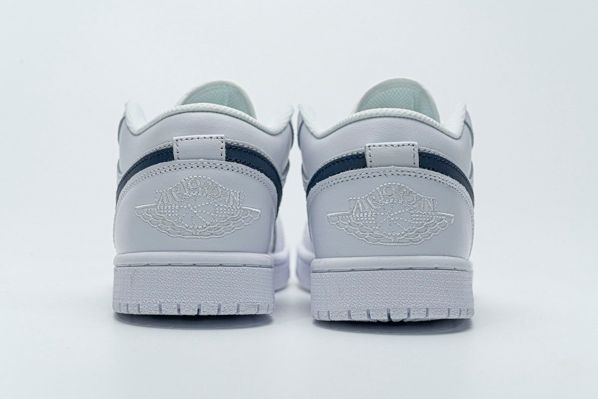 PKstockx Air Jordan 1 Low White Obsidian 553558-114 - Image 4