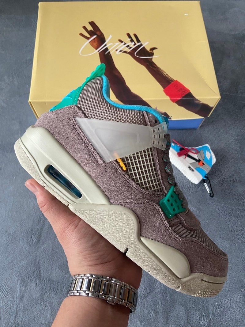 PK God Batch Air Jordan 4 Retro SP 30th Anniversary Union Taupe Haze DJ5718-242 - Image 4