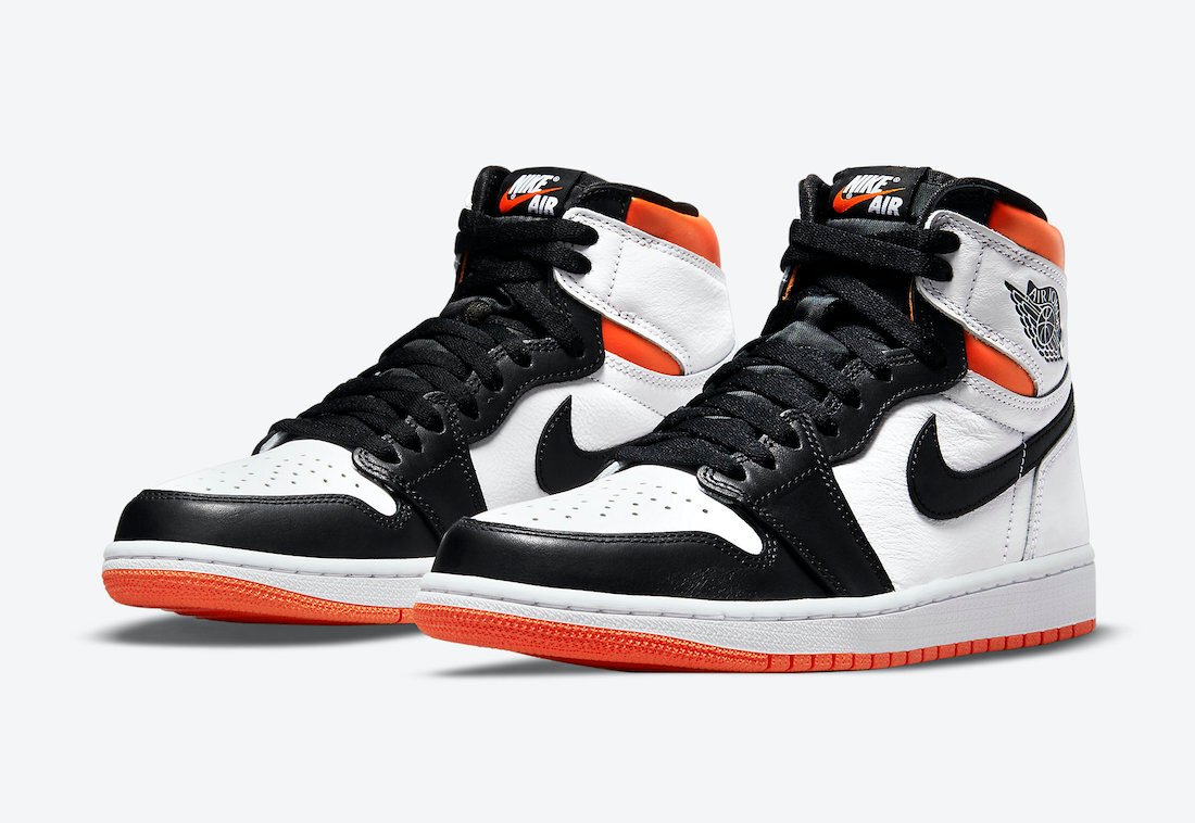 LJR Batch Air Jordan 1 Retro High Electro Orange 555088-180 - Image 3