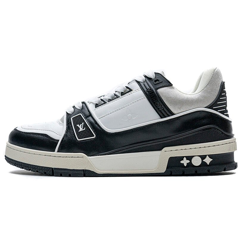 PK God Batch LOUIS VUITTON 20ss Trainer Black White
