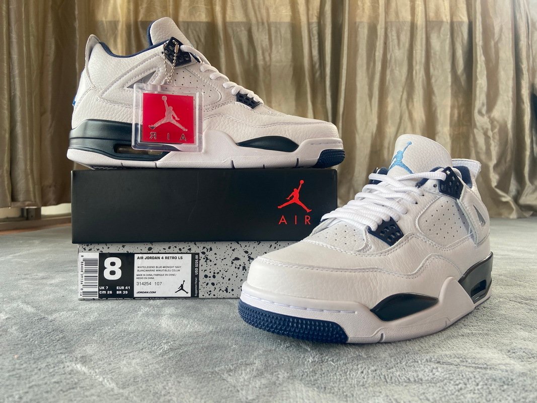 PK God Batch Air Jordan 4 Retro Columbia (2015) 314254-107 - Image 3