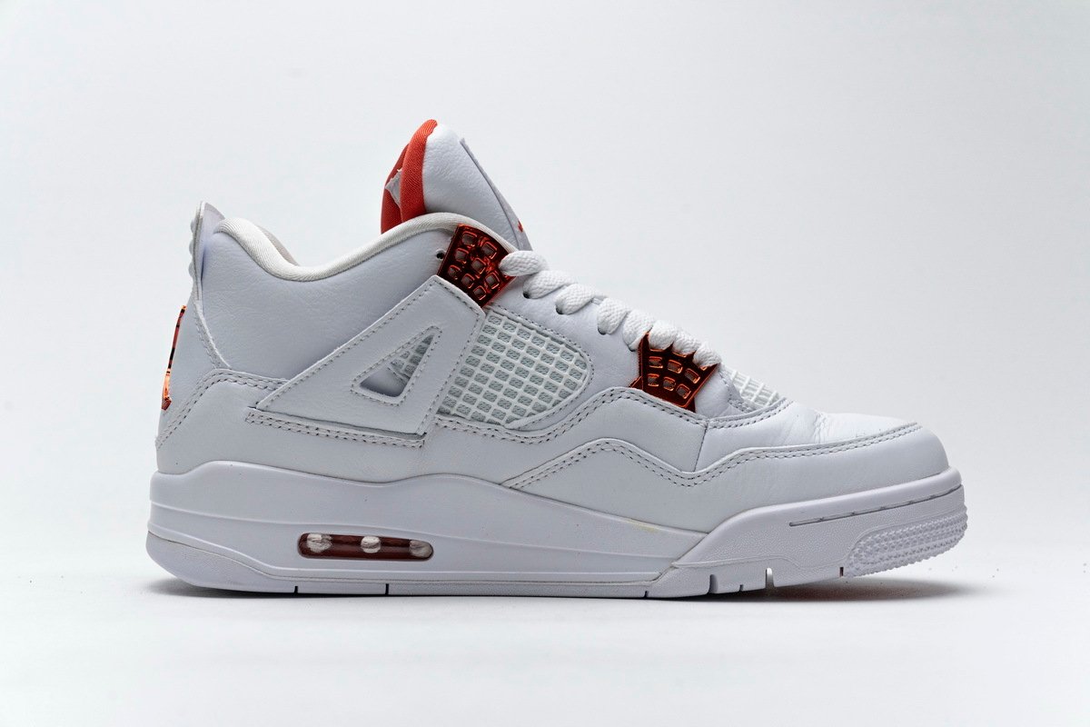 PK God Batch Air Jordan 4 Retro Metallic Orange CT8527-118 - Image 2