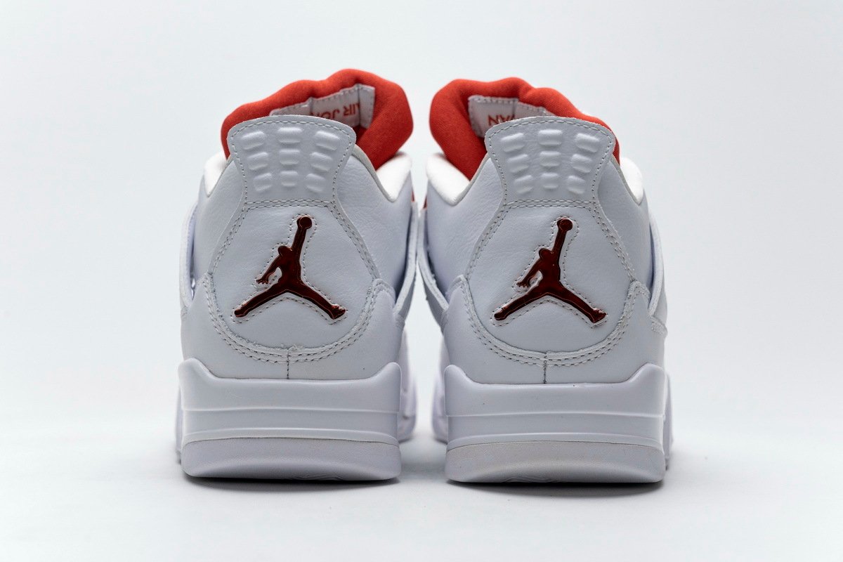 PK God Batch Air Jordan 4 Retro Metallic Orange CT8527-118 - Image 4