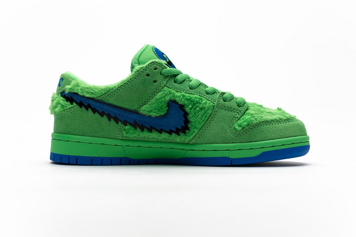 PK God Batch Nike SB Dunk Low Grateful Dead Bears Green CJ5378-300 - Image 2