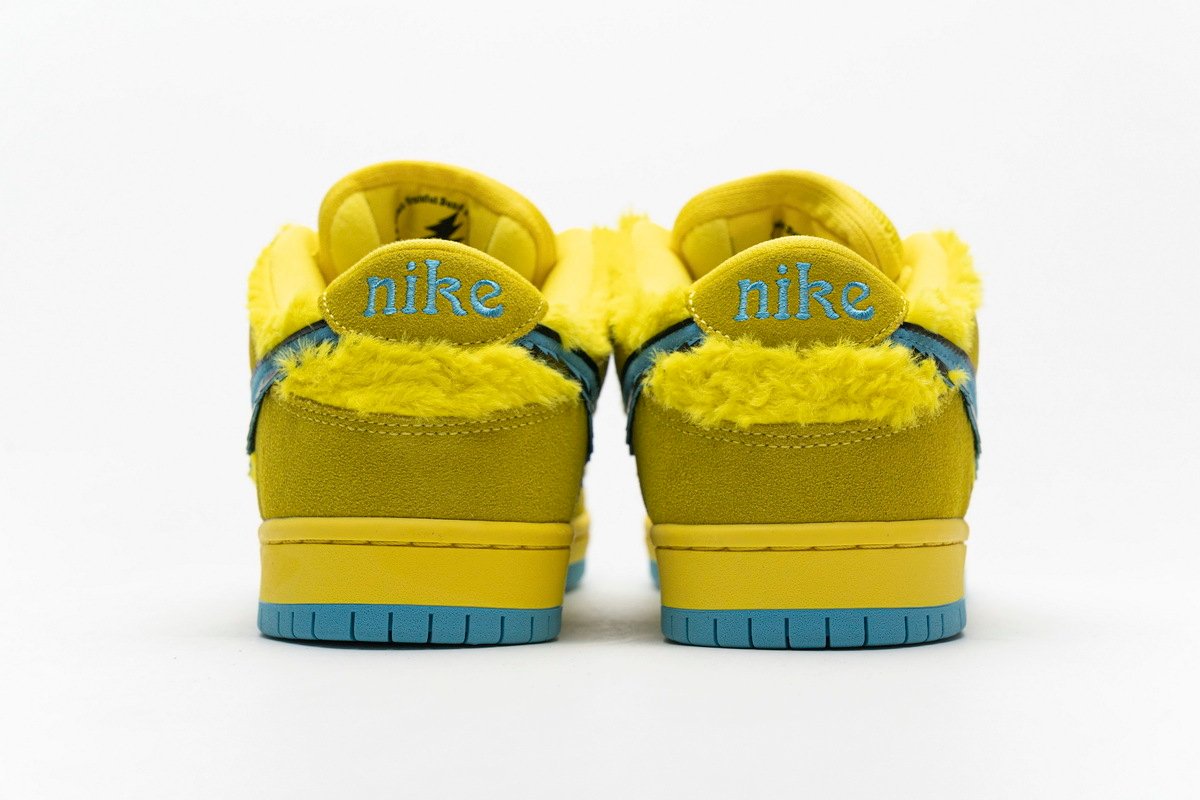 PK God Batch Nike SB Dunk Low Grateful Dead Bears Opti Yellow CJ5378-700 - Image 4