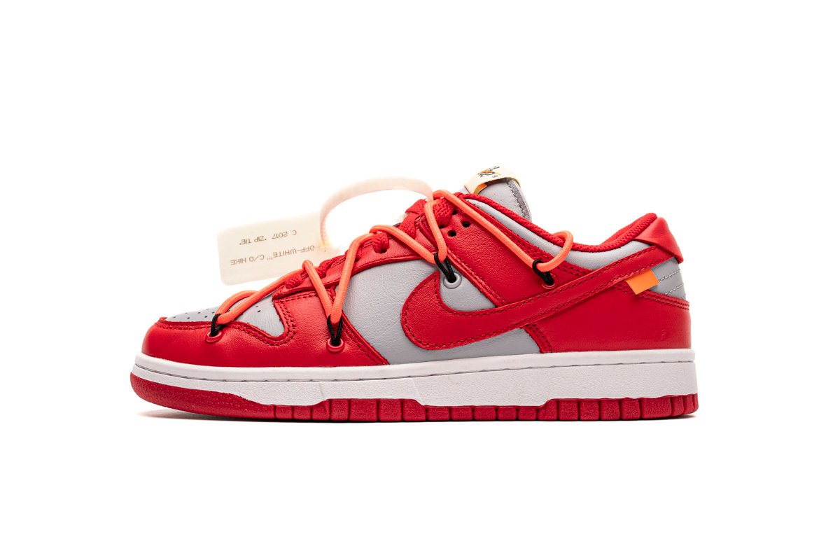 LJR Batch Nike Dunk Low Off-White University Red CT0856-600