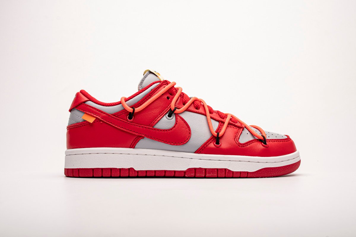 LJR Batch Nike Dunk Low Off-White University Red CT0856-600 - Image 2