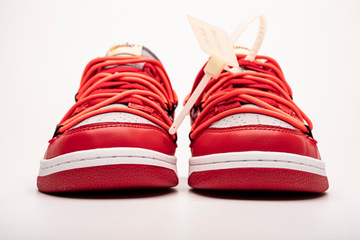 LJR Batch Nike Dunk Low Off-White University Red CT0856-600 - Image 3
