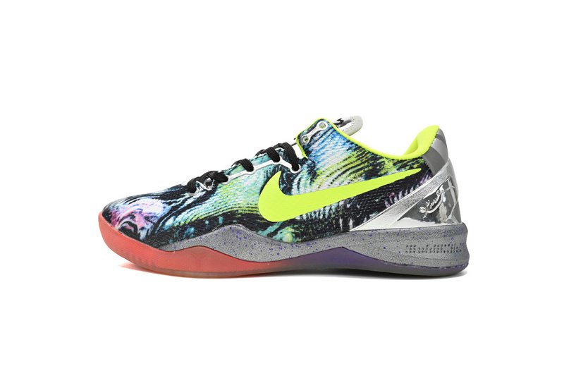 Nike Kobe 8 System Prelude Multi-Color/Volt-Chrome 639655-900