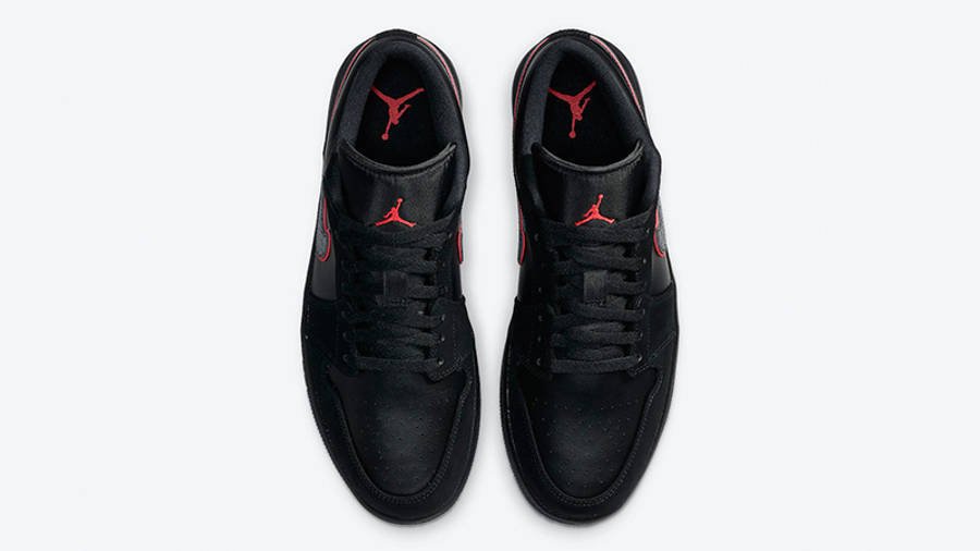 PKstockx Air Jordan 1 Low Black Red Orbit CK3022-006 - Image 4