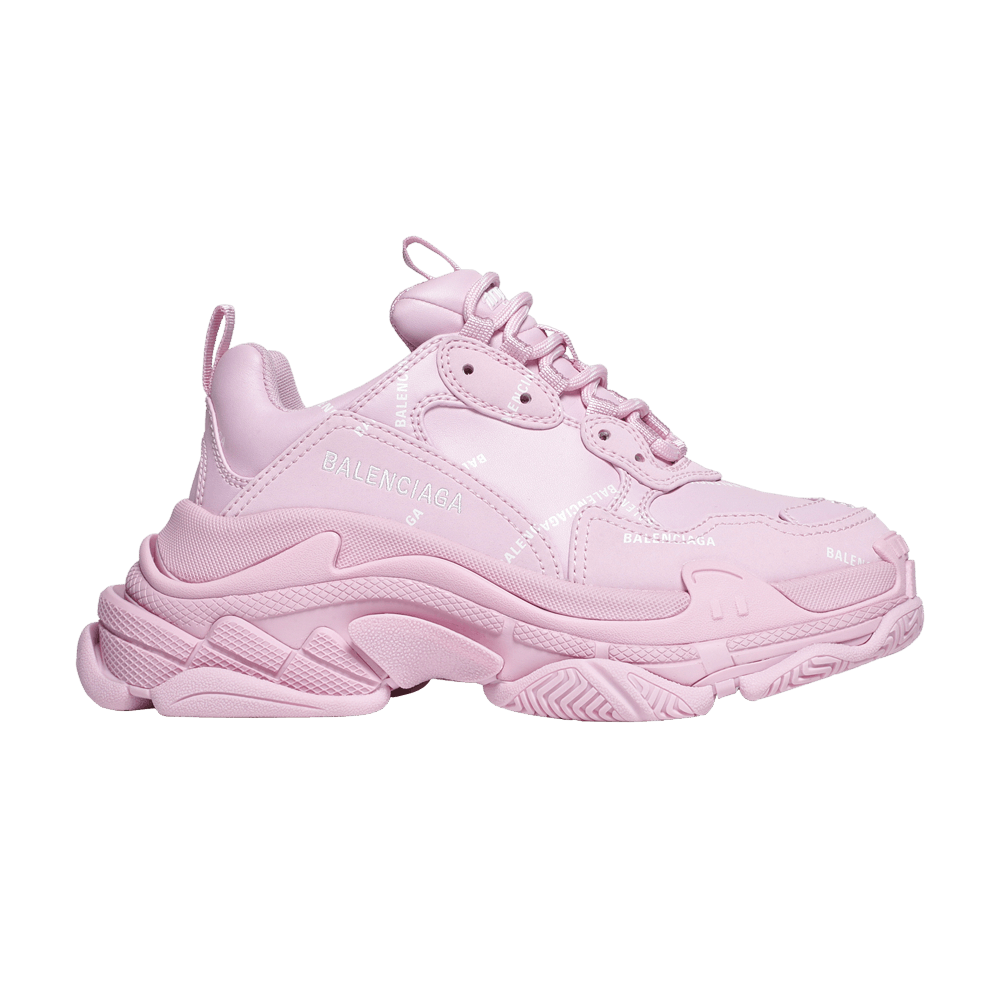 Pkstockx Balenciaga Triple S Letter Pink 524039 W2FA1 5090 - Image 3