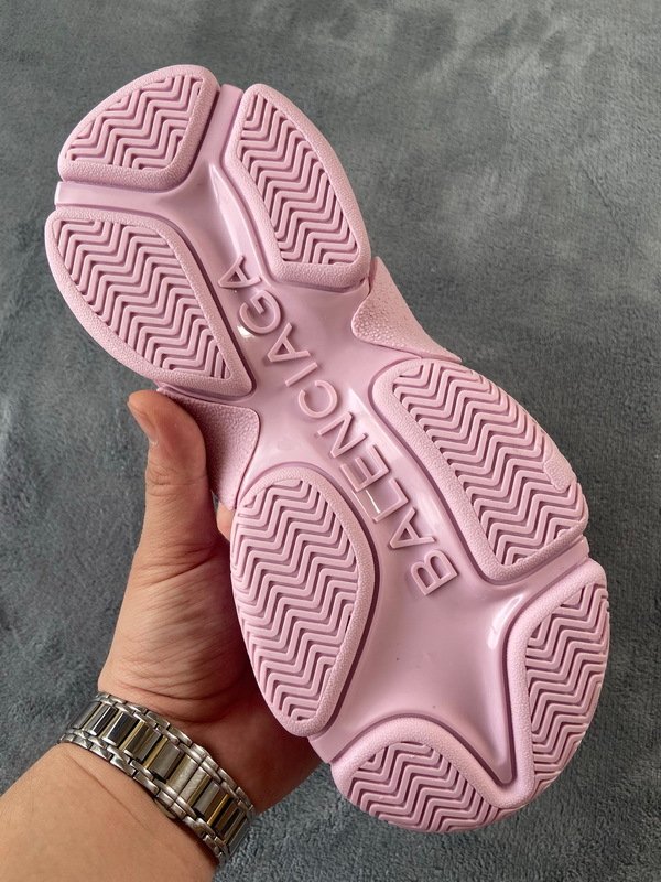 Pkstockx Balenciaga Triple S Letter Pink 524039 W2FA1 5090 - Image 4