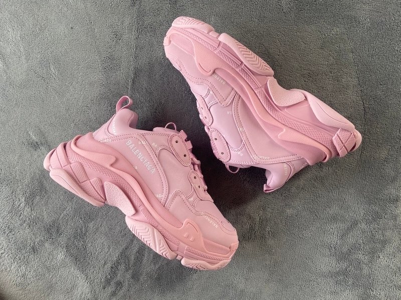 Pkstockx Balenciaga Triple S Letter Pink 524039 W2FA1 5090 - Image 5