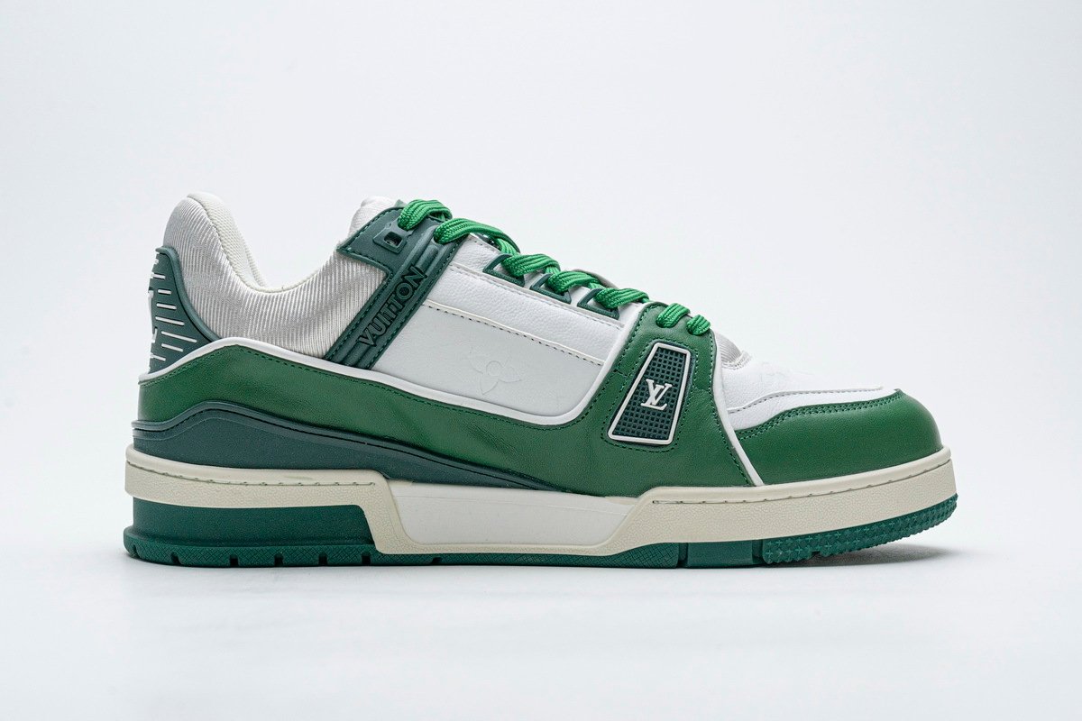 PK God Batch LOUIS VUITTON 20ss Trainer Green - Image 2