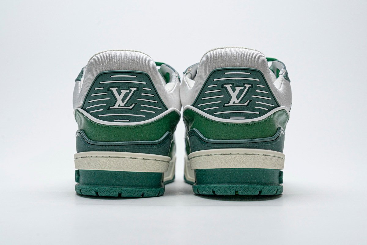 PK God Batch LOUIS VUITTON 20ss Trainer Green - Image 4