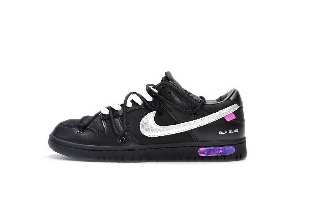 PK God Batch OFF WHITE x Nike Dunk SB Low The 50 NO.50 DM1602-001