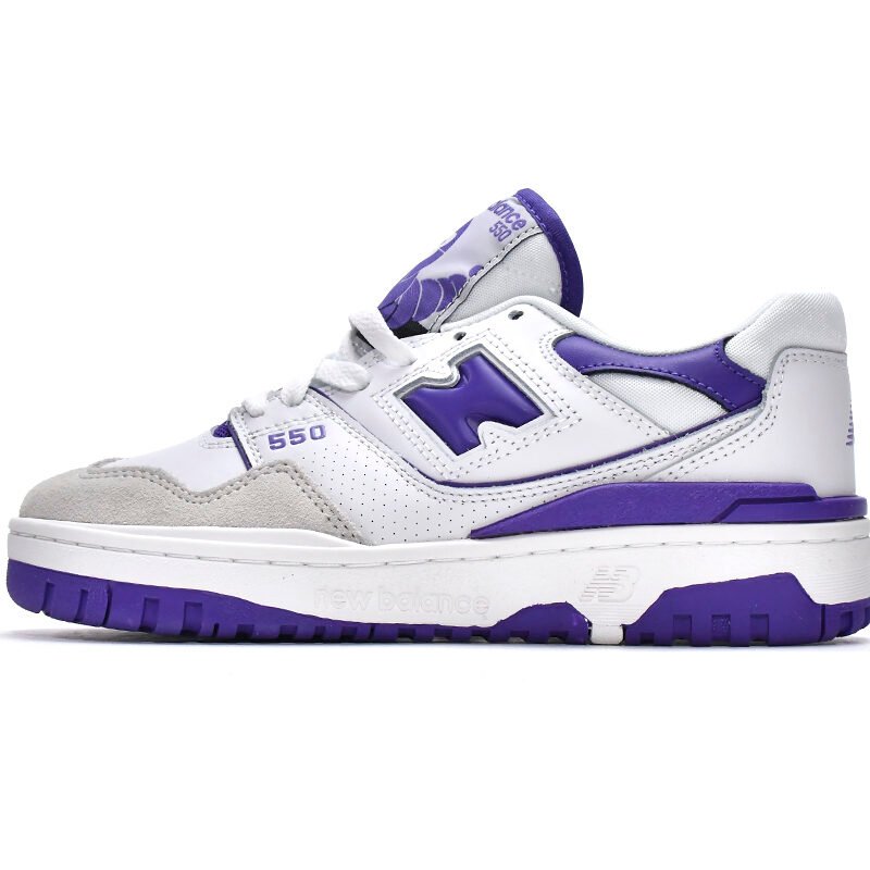 New Balance 550 White Purple BB550WR1