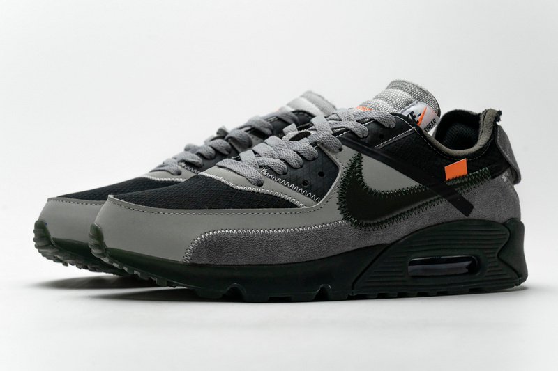 PK God Batch Nike Air Max 90 OFF-WHITE Grey - Image 4