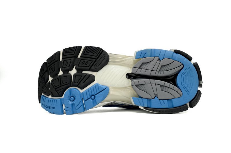 PK God Batch Balenciaga Runner White Blue - Image 4