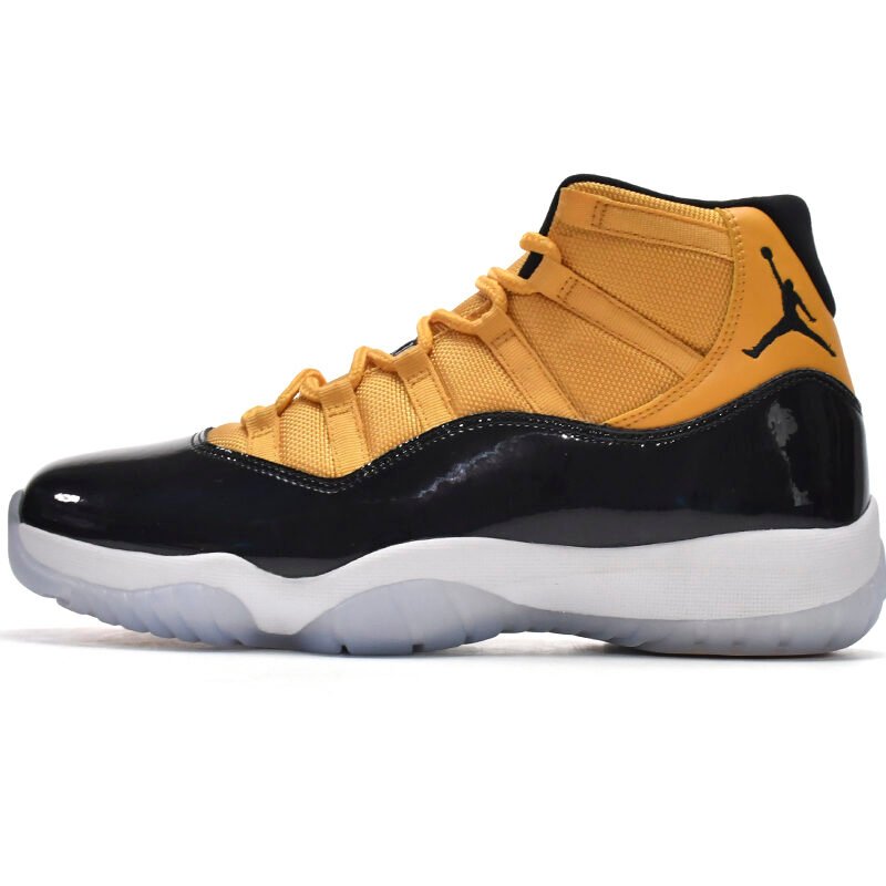 PK God Air Jordan 11 Retro Black Yellow CT8012-118