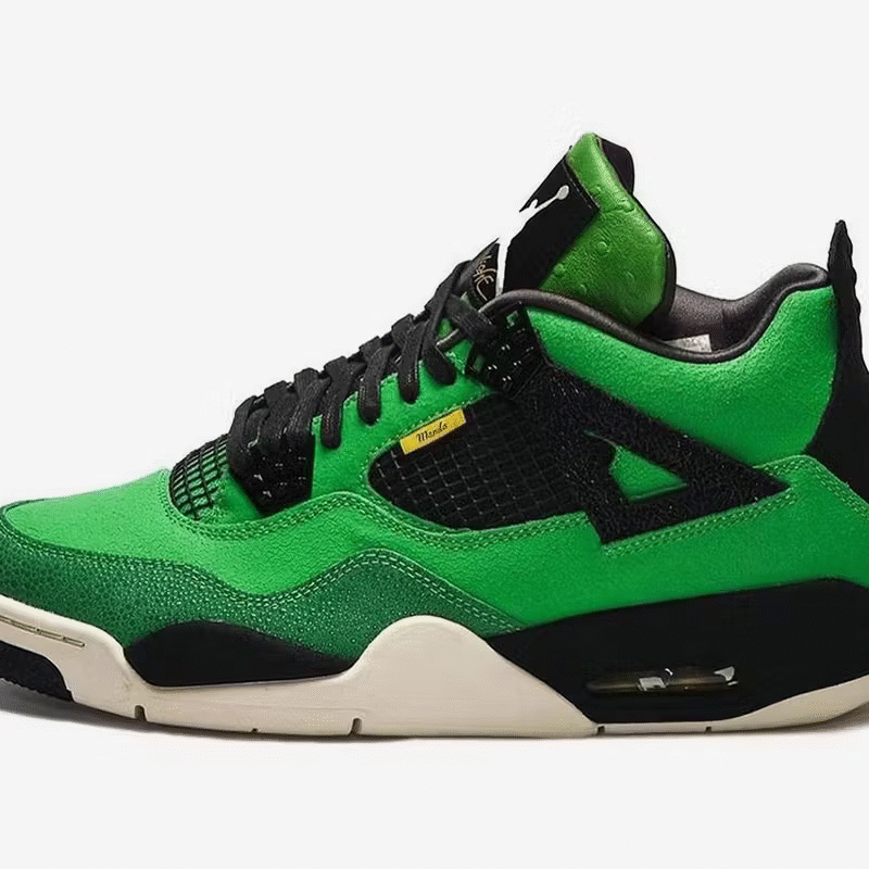 PK God Batch Air Jordan 4 Manila Green Black HO19 MNJDLS 416 LN3