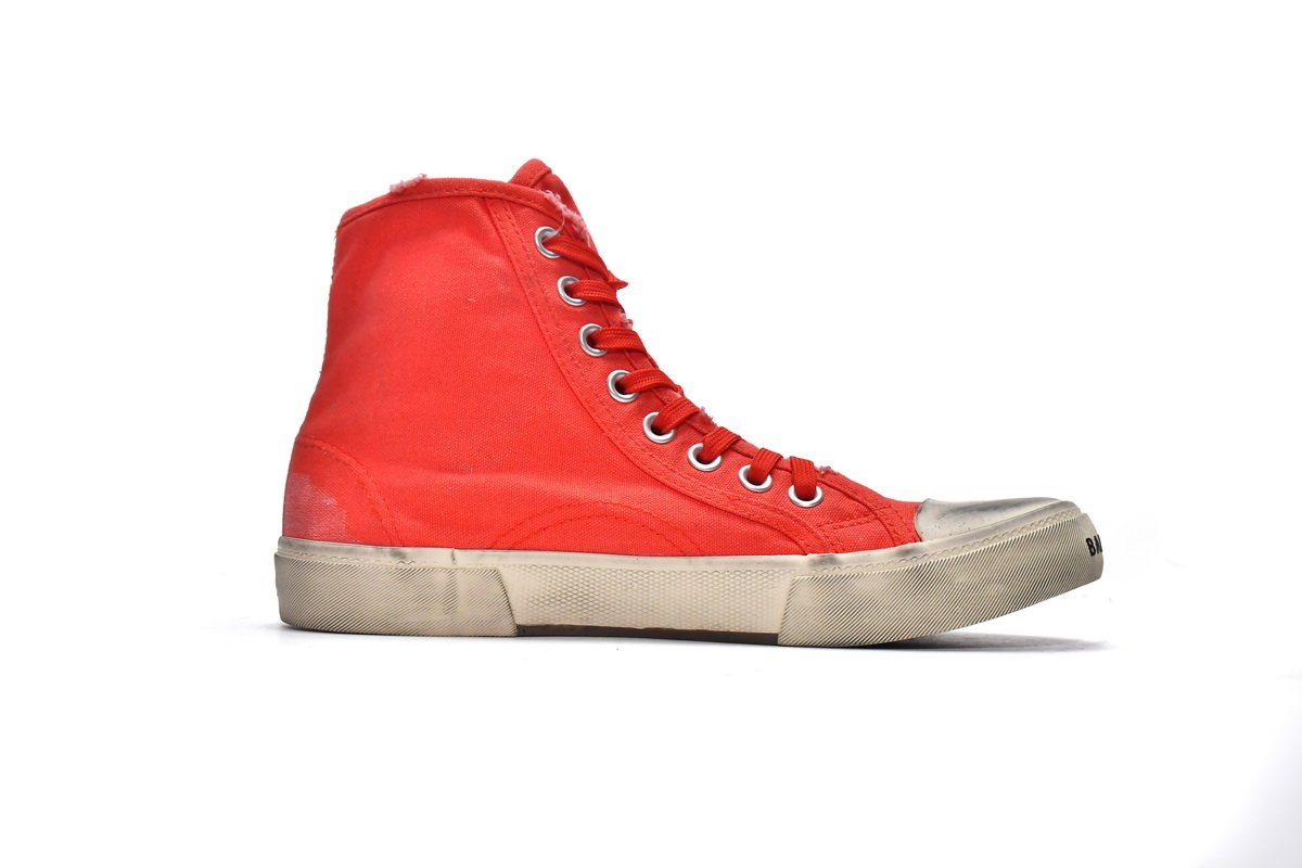 Balenciaga Paris High Top Red 688756W3RC16090 - Image 2