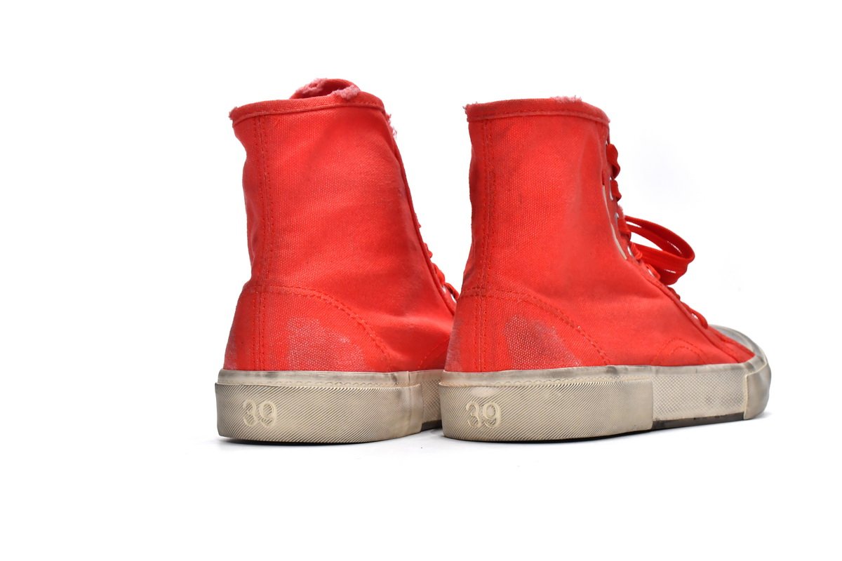 Balenciaga Paris High Top Red 688756W3RC16090 - Image 4