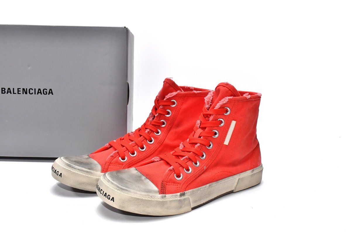 Balenciaga Paris High Top Red 688756W3RC16090 - Image 15
