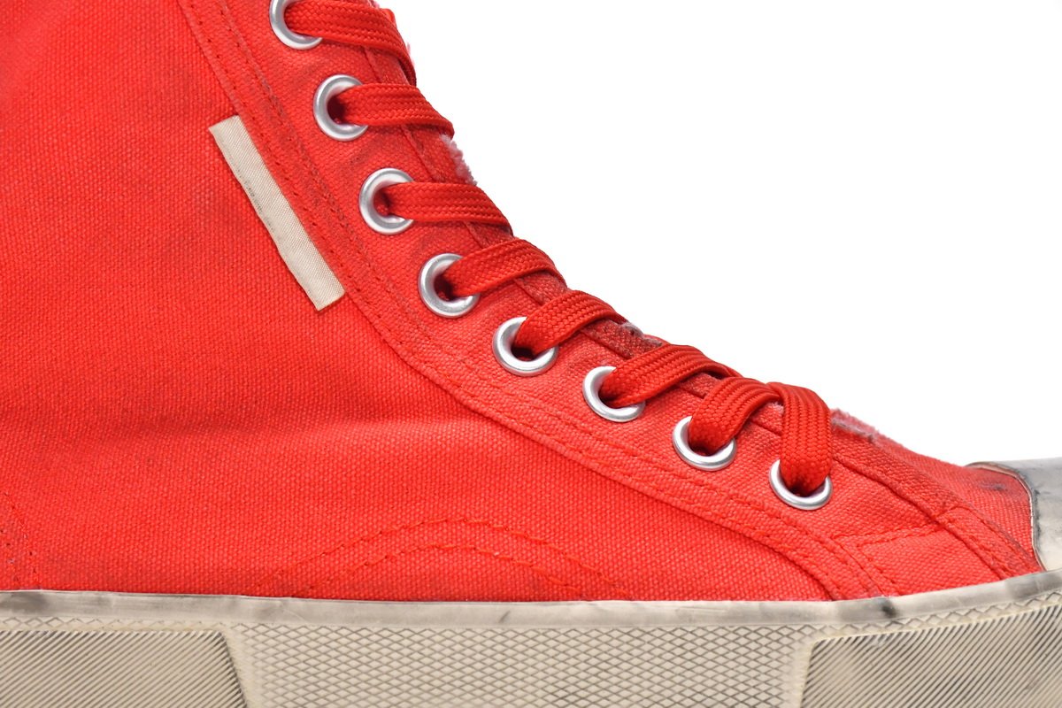 Balenciaga Paris High Top Red 688756W3RC16090 - Image 6
