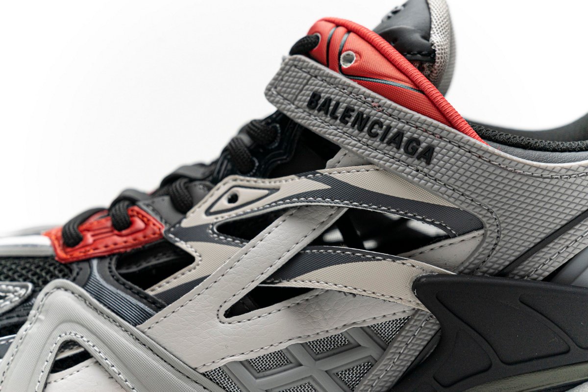 Balenciaga Track 2 Sneaker Grey Red 570391 W2GN3 1003 - Image 9