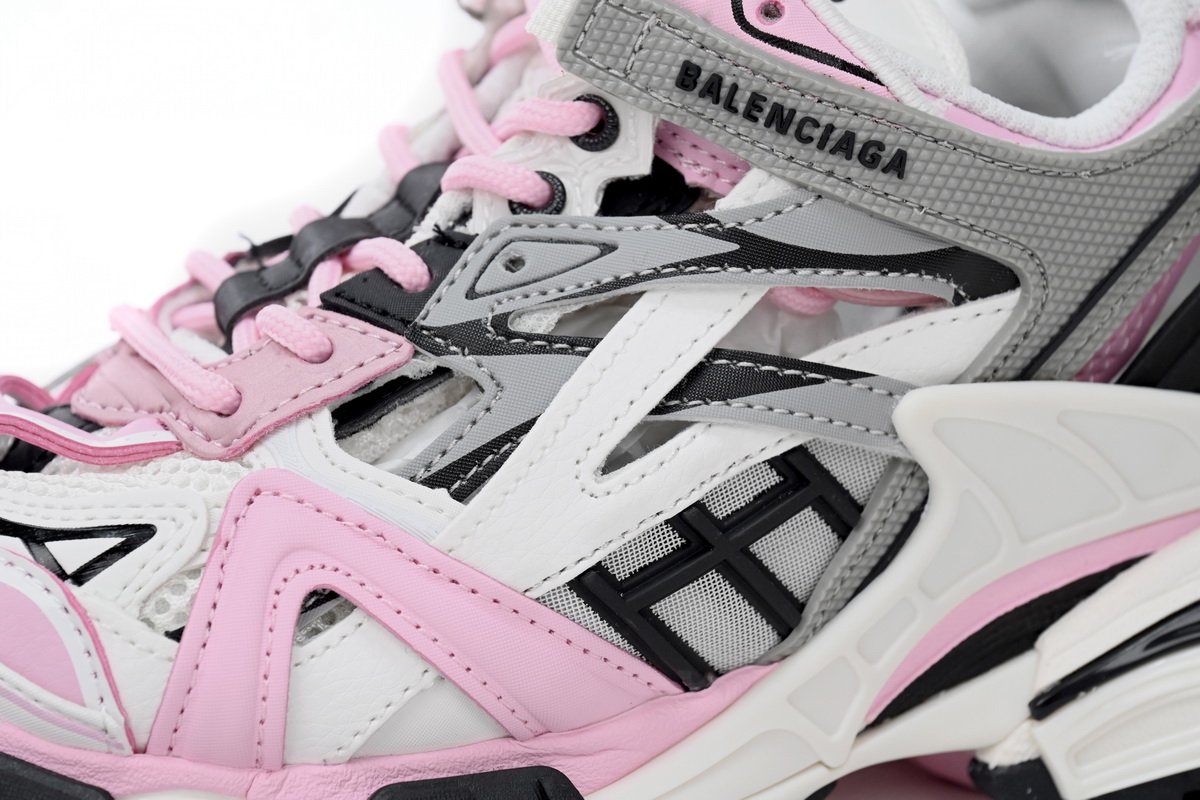 Balenciaga Track 2 Sneaker Pink White 568615 W3AE2 5291 - Image 7