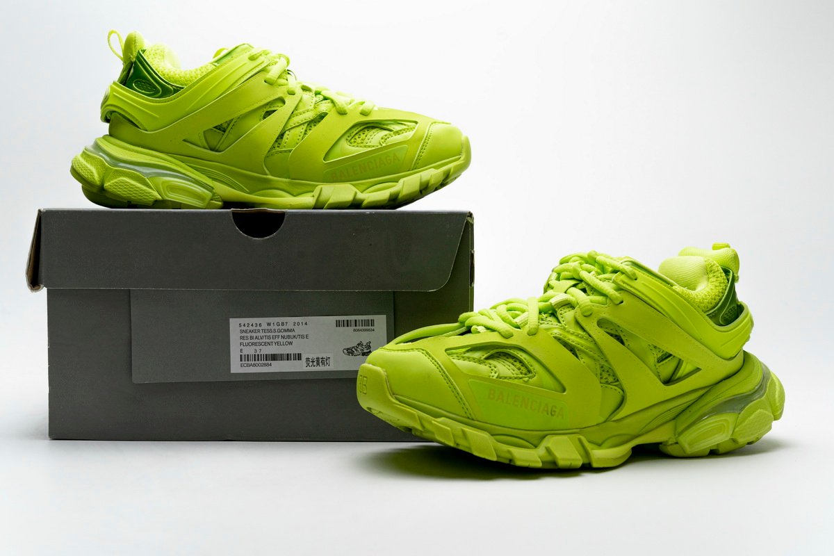 Balenciaga Track Fluorescent Yellow 542436 W1GB7 2014 (LED) - Image 13