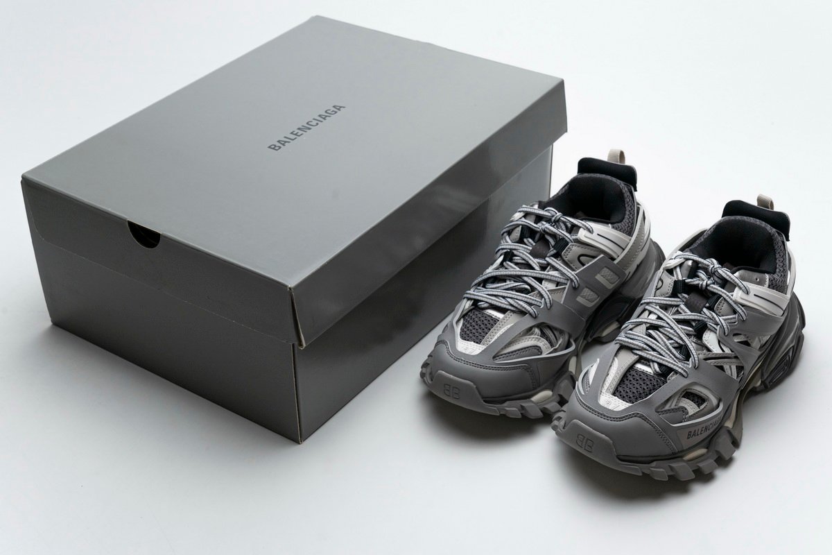 Balenciaga Track Grey White 555032 W1GB7 1214 (LED) - Image 14