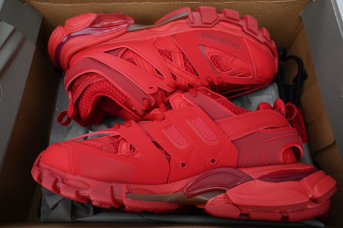 Balenciaga Track Sneaker Bright Red - Image 12