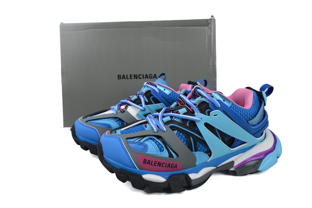 Balenciaga Track Sneaker Grey Blue - Image 11