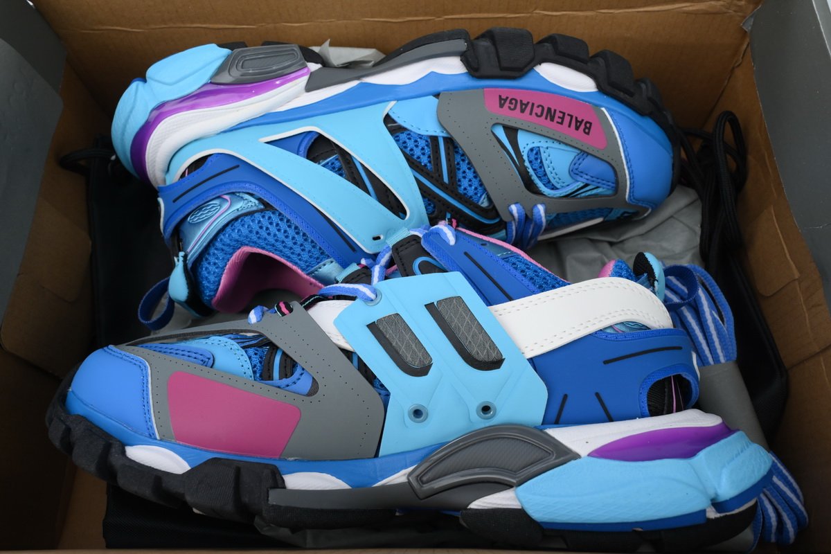 Balenciaga Track Sneaker Grey Blue - Image 12