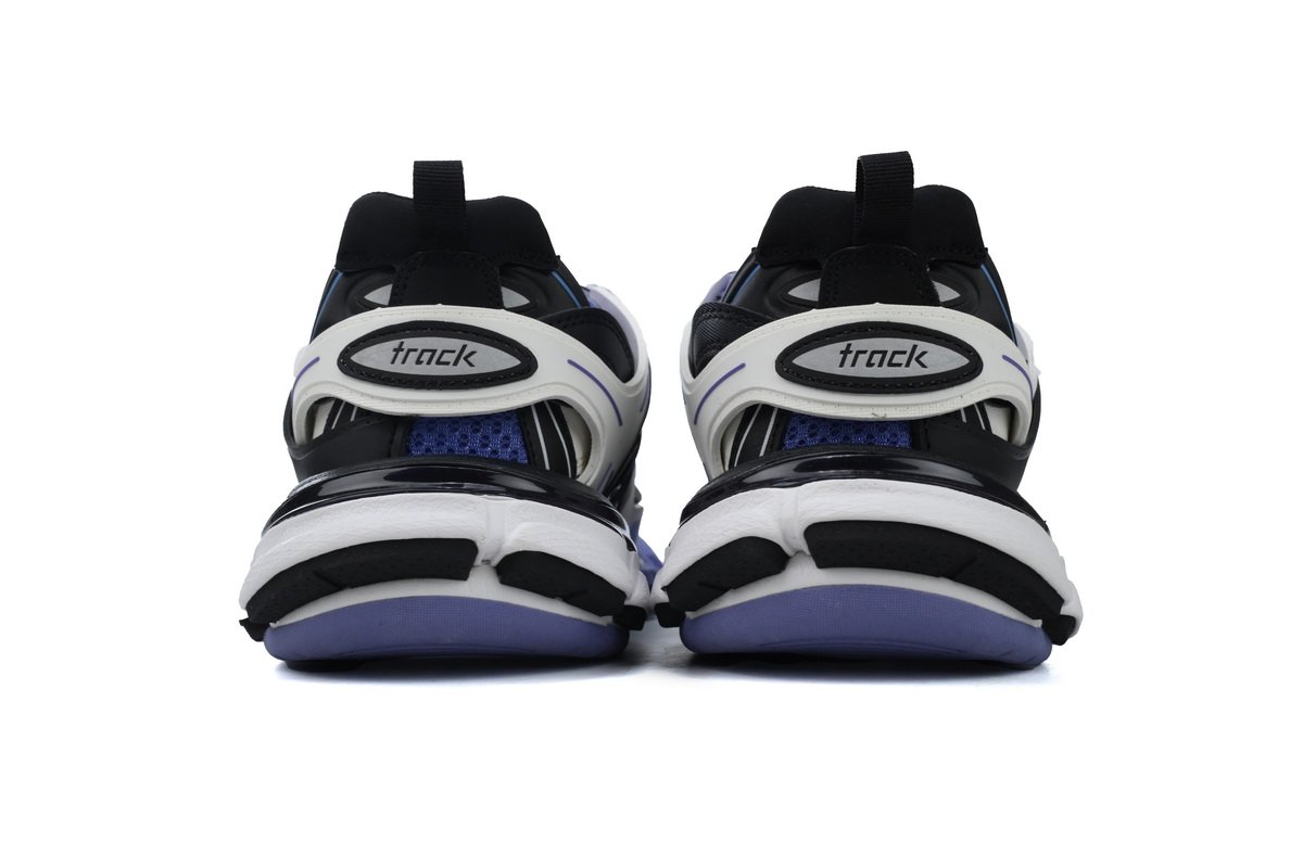 Balenciaga Track Sneaker White Black Purple - Image 3