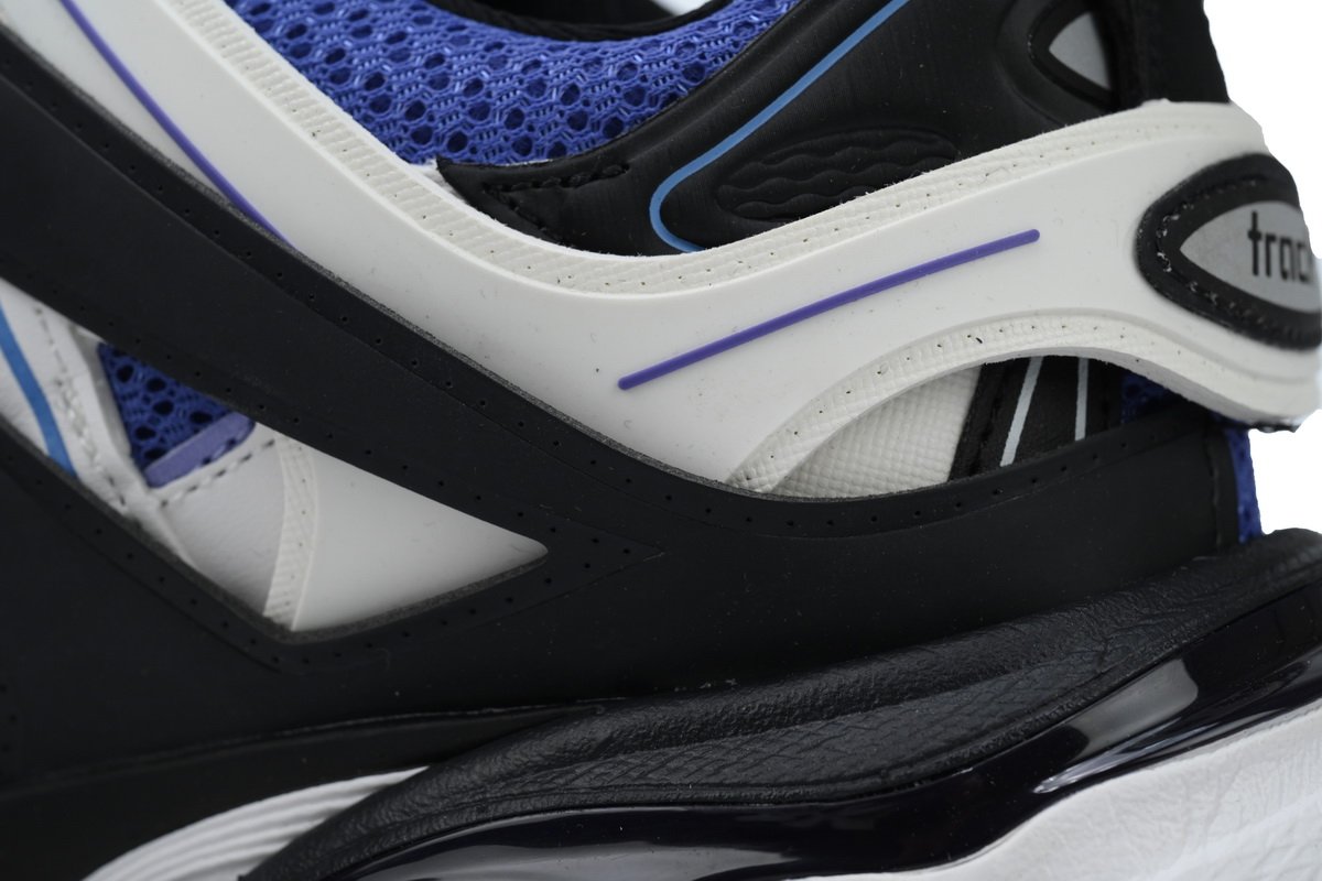 Balenciaga Track Sneaker White Black Purple - Image 5