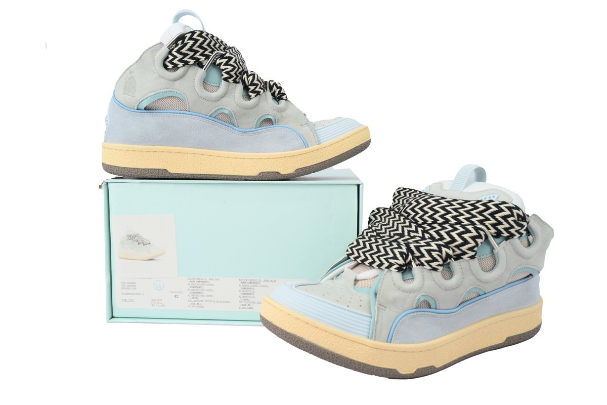 Lanvin Wmns Curb Sneakers 'Vanille' - FW SKDK02 DRAG A21211 - Image 11