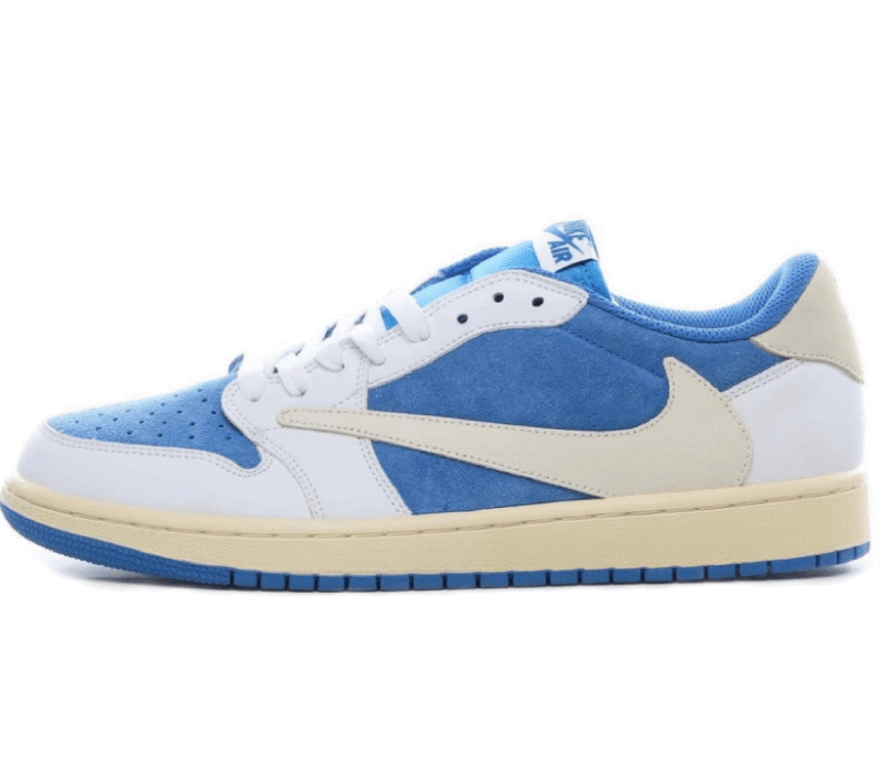 Travis Scott x Fragment x Nike Air Jordan 1 Low “UNC Blue”
