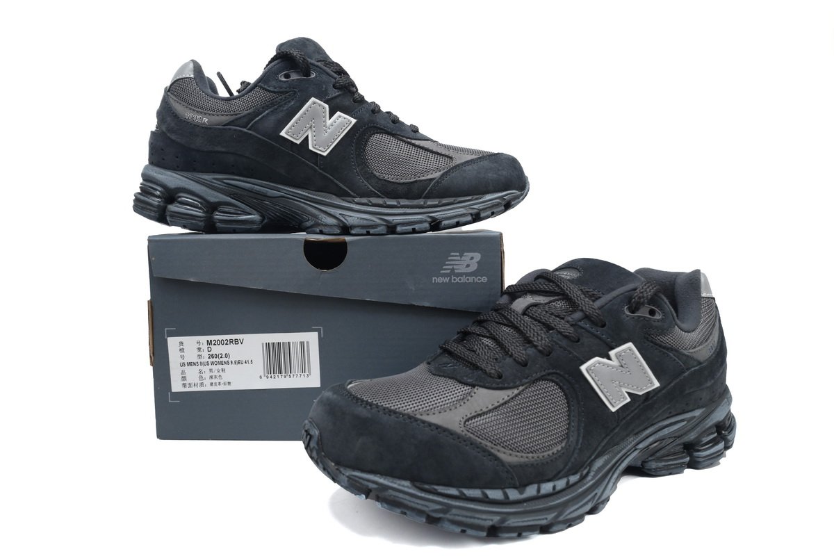 New Balance 2002R 'Black Grey' M2002RBV - Image 11