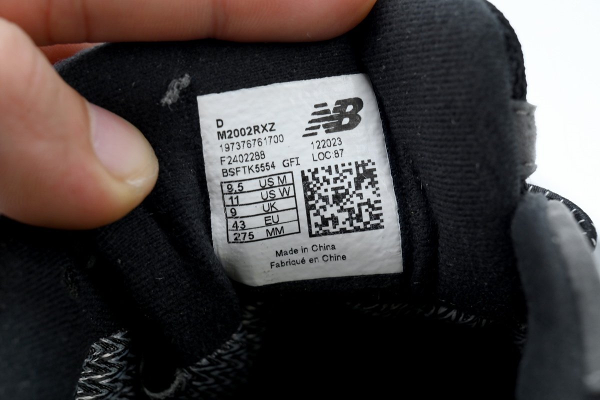 New Balance 2002R x JJJJound GORE-TEX 'Charcoal' M2002RXZ - Image 6