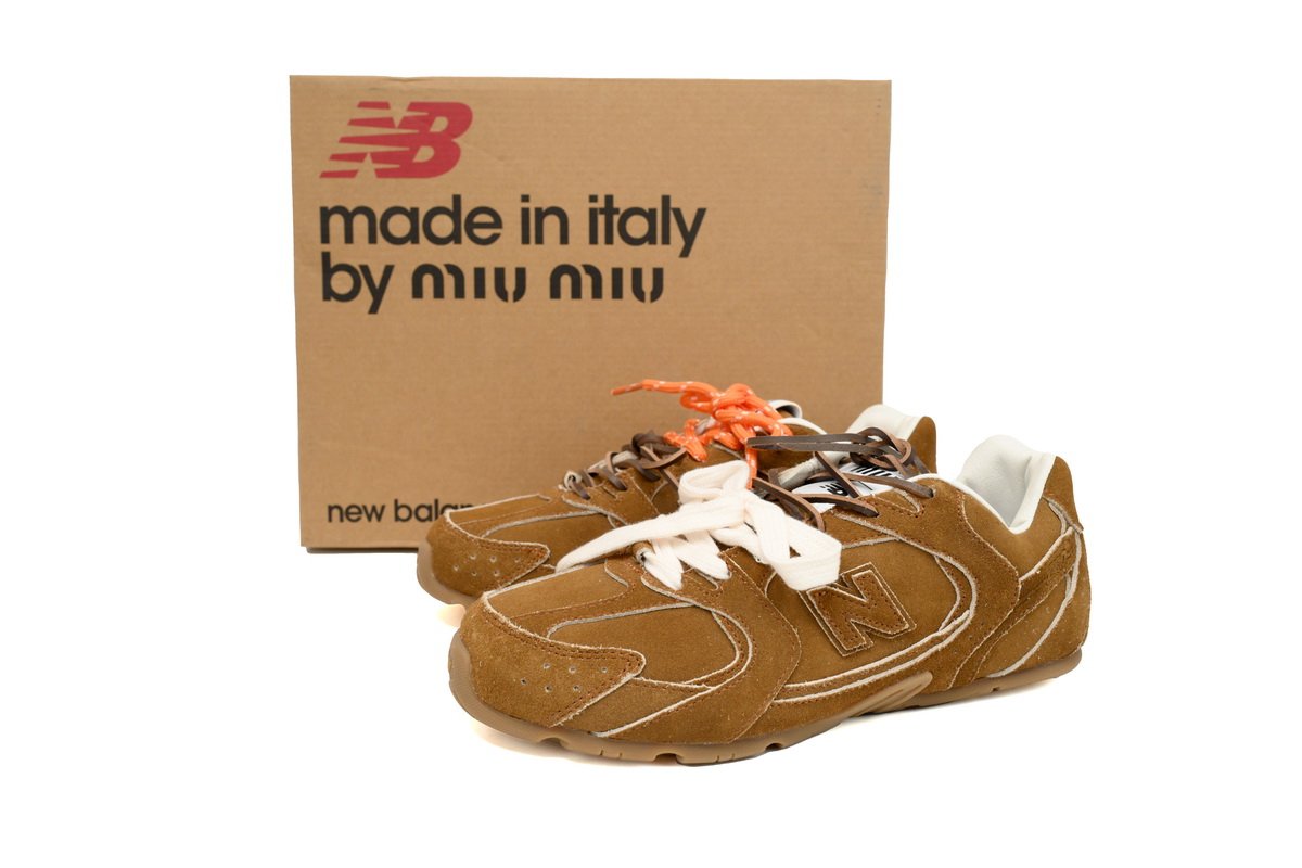 New Balance 530 SL Miu Miu Cinnamon (Women) 5E165E Z50 F0379 F D005 - Image 12