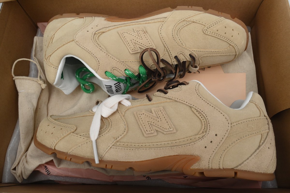 New Balance 530 SL Miu Miu Ecru 5E165E Z50 F0379 F D005 - Image 10