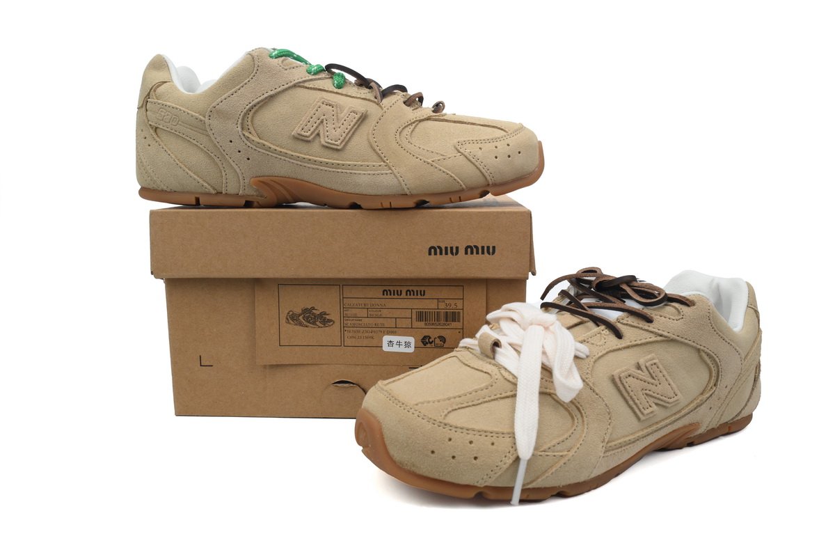 New Balance 530 SL Miu Miu Ecru 5E165E Z50 F0379 F D005 - Image 11