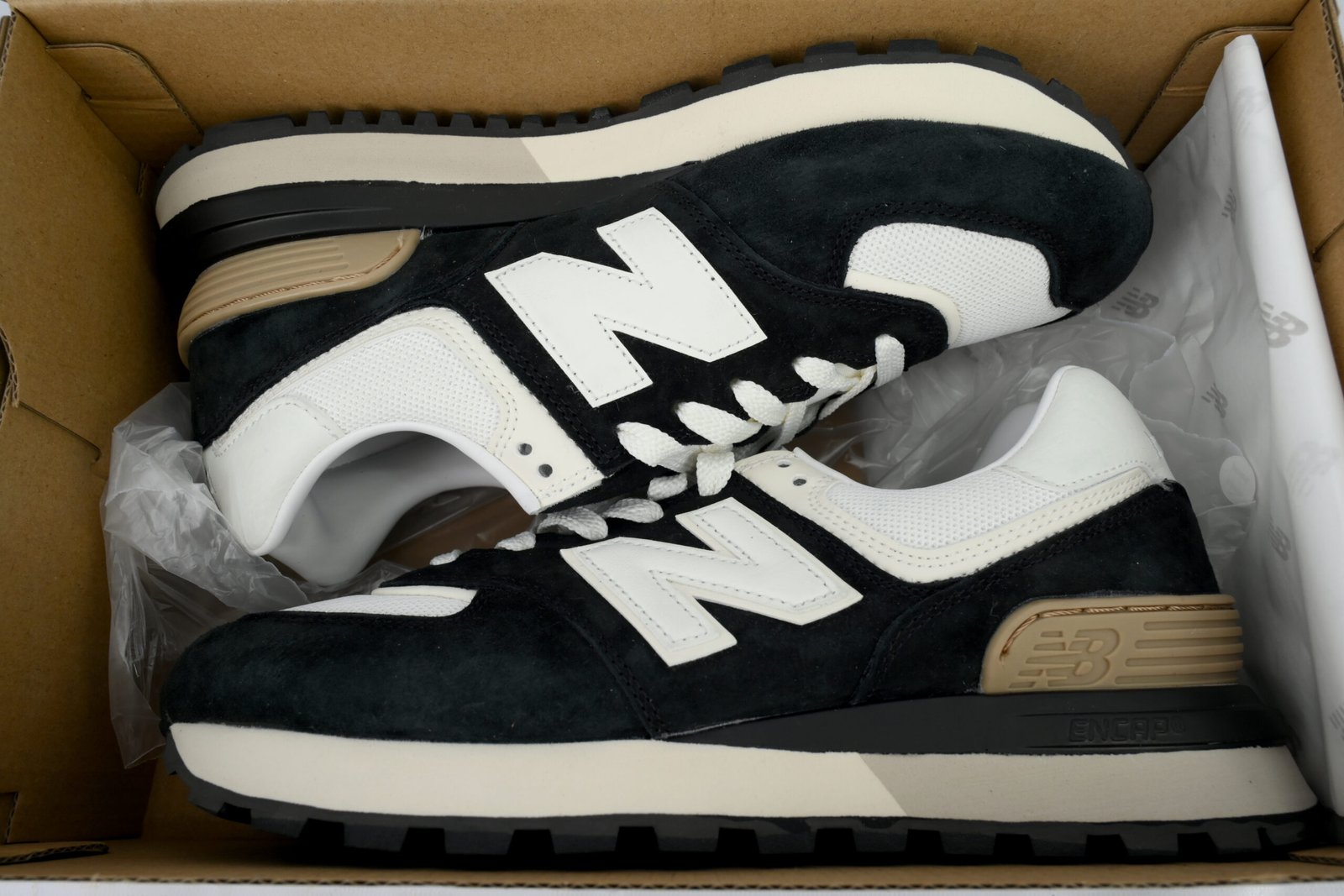New Balance 574 Legacy 'Black Angora' U574L-GRA - Image 5