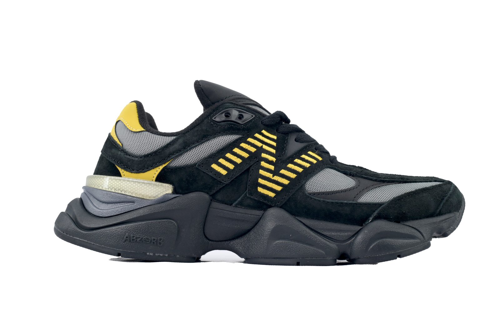 New Balance 9060 Black Yellow U9060TRZ - Image 2